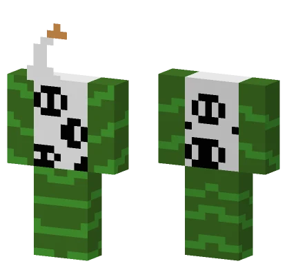 Funny Looking Tree Man Minecraft skin