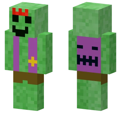 Funny Spike Monster Minecraft skin