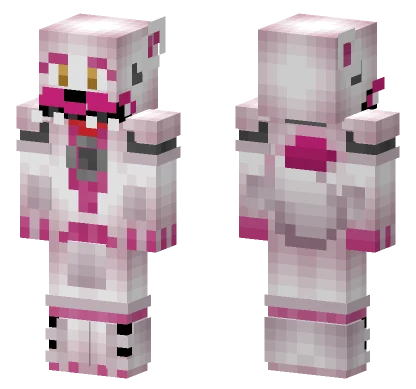 Funtime Foxy Minecraft skin