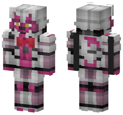 Funtime Foxy Minecraft skin