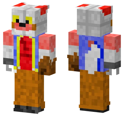 Funtime Foxy Minecraft skin