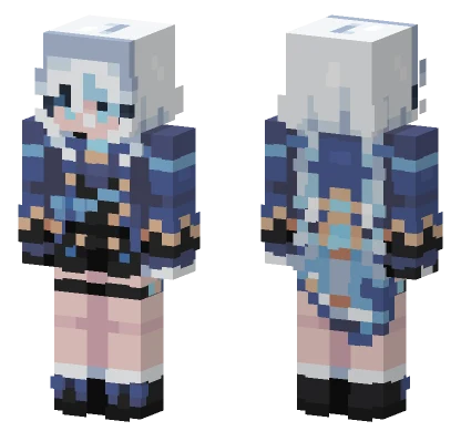Furina De Fontaine Minecraft skin