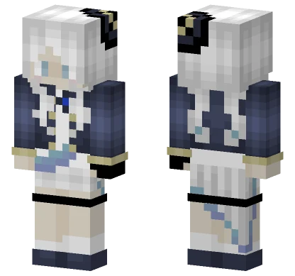 Furina Genshin Impact Minecraft skin