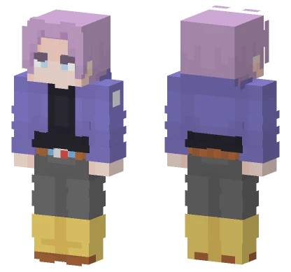 Future Trunks Minecraft skin