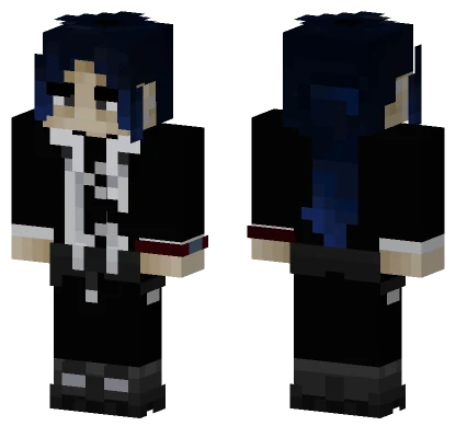 Fuyu Phoenix OC Minecraft skin