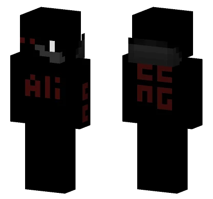 Fxtrhfttghnv Alien Skin Minecraft skin
