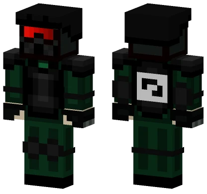 G D A Operator Minecraft skin