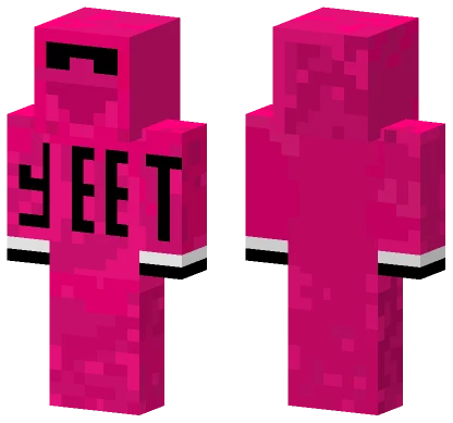 Gaaain Pink Creature Minecraft skin