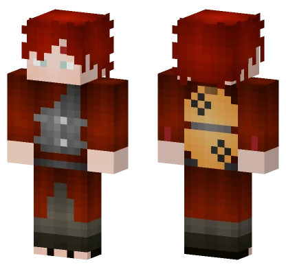 Gaara Of The Sand Minecraft skin