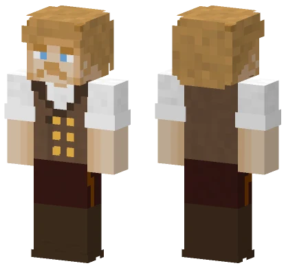 Gaius NPC Minecraft skin