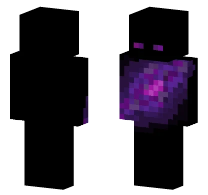 Galactic Enderman Minecraft skin