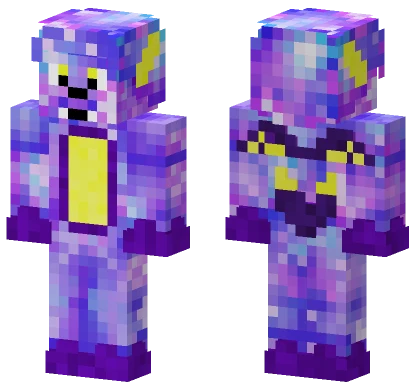 Galaxy Animal Fire Minecraft skin