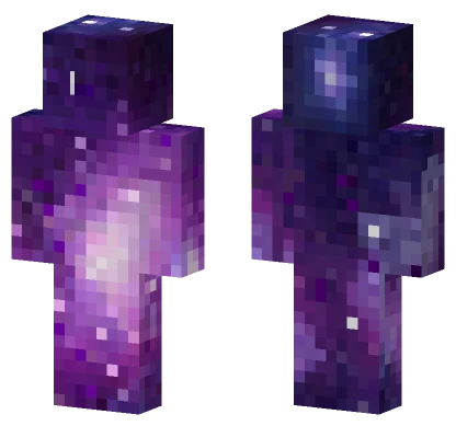 Galaxy Space Skin Minecraft skin