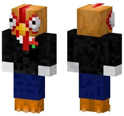 Gallo Elegante V2 Minecraft skin