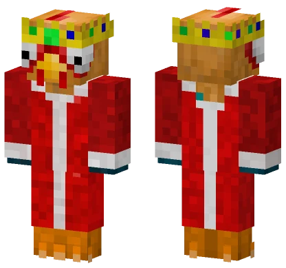 Gallo Rey Minecraft skin
