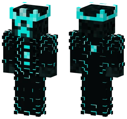Gamer Creeper King Minecraft skin