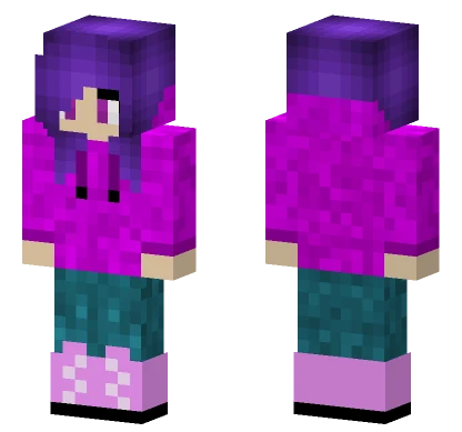 Gamer Girl Minecraft skin