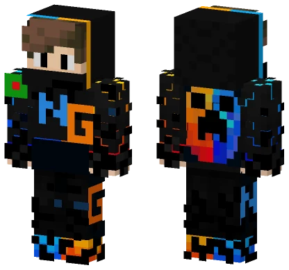 Gaming Hoodie Skin Minecraft skin