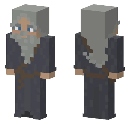 Gandalf Girl Skin Minecraft skin