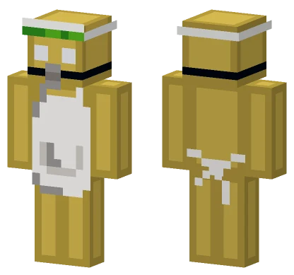 Gang Beasts Character V3 Minecraft skin