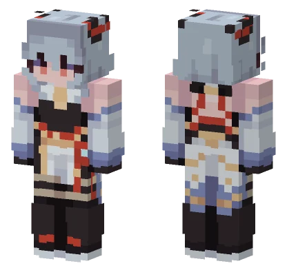 Ganyu Skin Minecraft skin