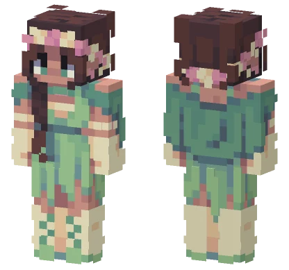 Garden Frog Minecraft skin