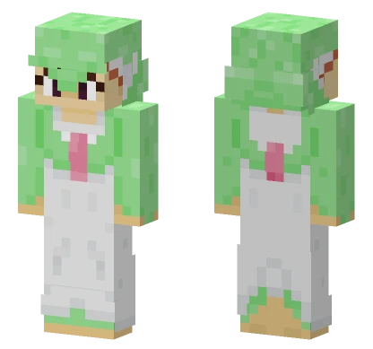 Gardevoir Costume Minecraft skin