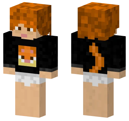 Garfield De Broekloze Minecraft skin