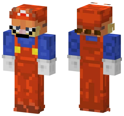 Garfield Mario Minecraft skin