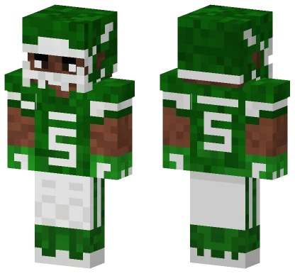 Garret Wilson Green Jersey Minecraft skin
