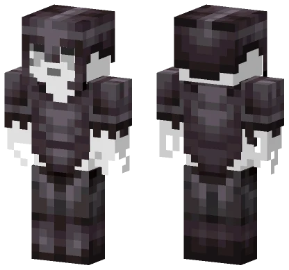 Gast In Full Netherite Minecraft skin