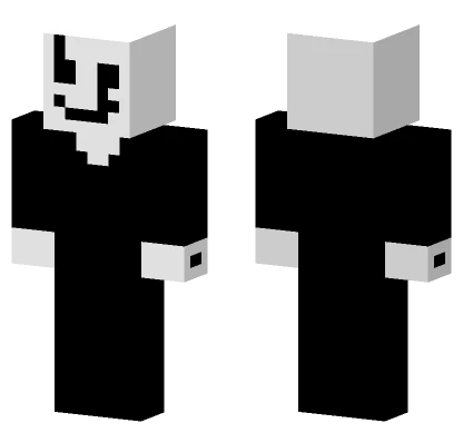 Gaster Skin Minecraft skin