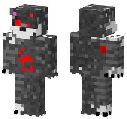Gatito Robot Minecraft skin