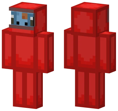 Gecko Crewmate Minecraft skin