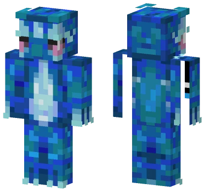 Gecqua Pokemon Winds and Waves Minecraft skin