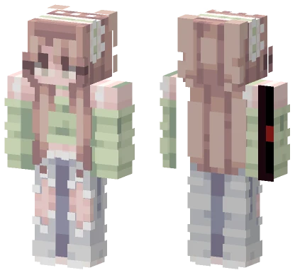 Geen Girl Minecraft skin