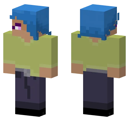 Genderbend Melody OC Minecraft skin