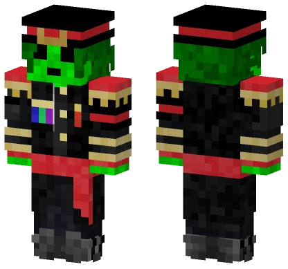 General Lettuce Minecraft skin