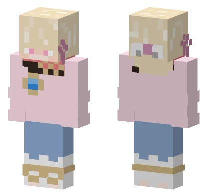 Genshin Character Combo Minecraft skin