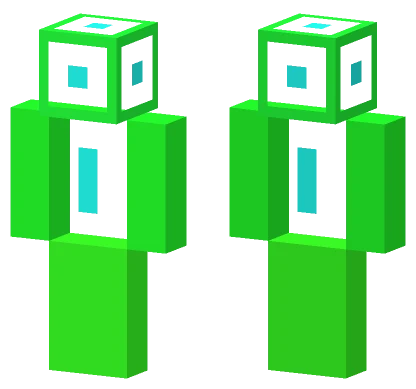 Geometry Dash Monster Minecraft skin