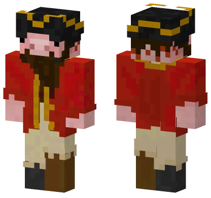 Gergbeard Minecraft skin