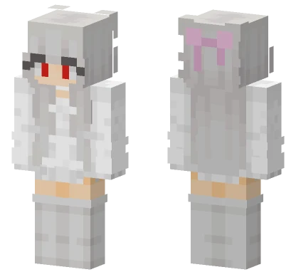 Ghast Girl 2 Minecraft skin