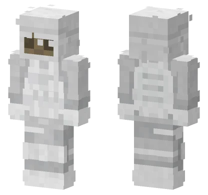 Ghillie Sniper Snow Minecraft skin