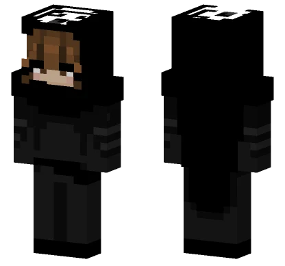 Ghost Face Girl Minecraft skin