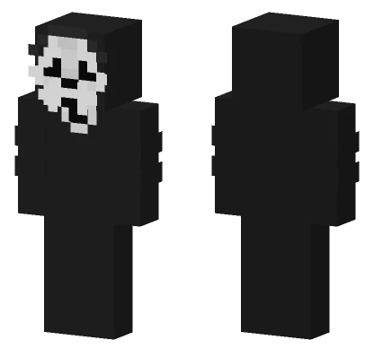 Ghost Face Scream Minecraft skin