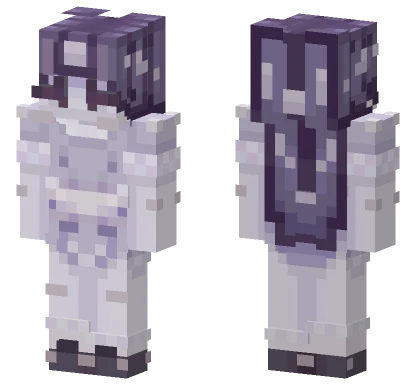 Ghost Girl Minecraft skin