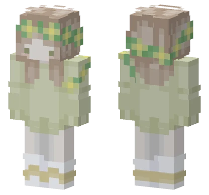 Ghost Lemon Minecraft skin