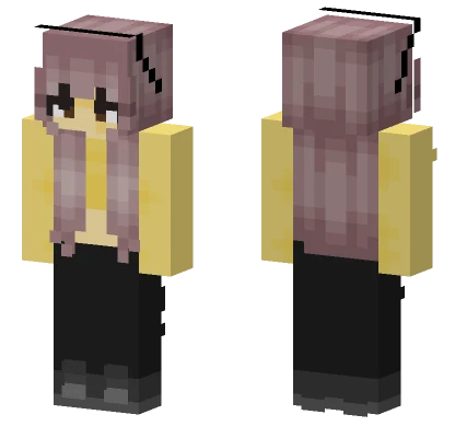 Ghostbur Girl Outfit Minecraft skin