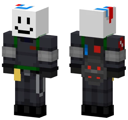 Ghostbuster Marshmallow Man Minecraft skin