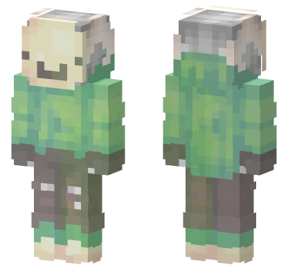 Ghostjd Green Outfit Minecraft skin